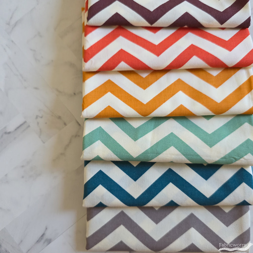 Image of Chevron FAT QUARTER Bundle