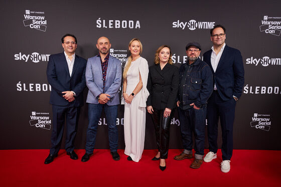 Od lewej: Monty Sarhan, Bartosz Blaschke, Magdalena Szwedkowicz, Edyta Pytlewska-Mele, Michał Gazda, Kai Finke 