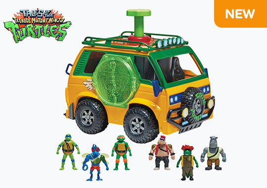 Teenage Mutant Ninja Turtles Mutation Station Van Playset