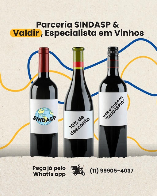 PARCERIA VINHO E SINDASP