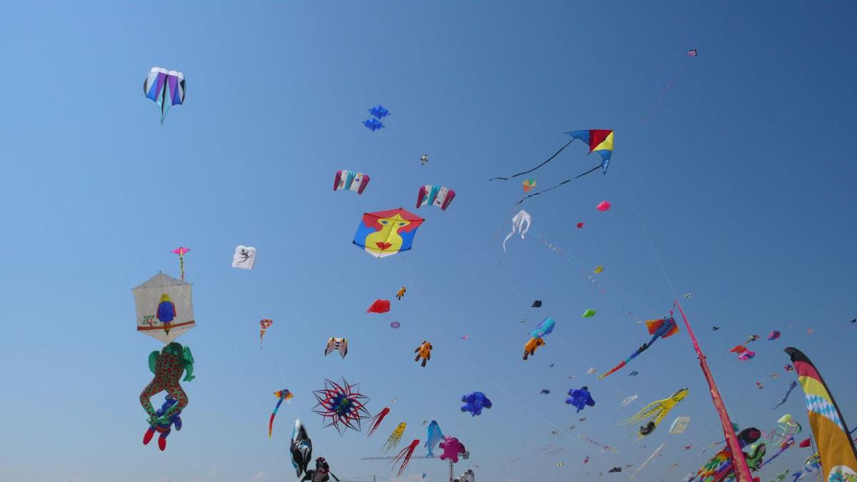 Sky full of kites Cervia 2007