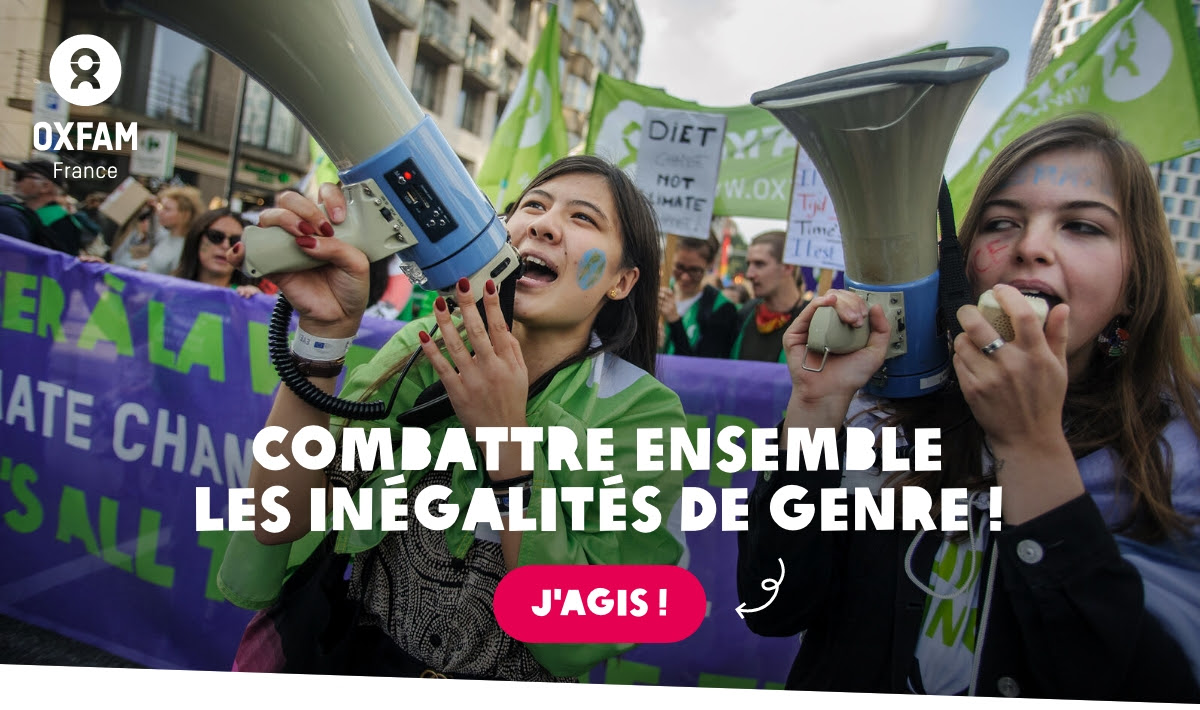 Combattre ensemble les inégalités de genre ! j'agis !