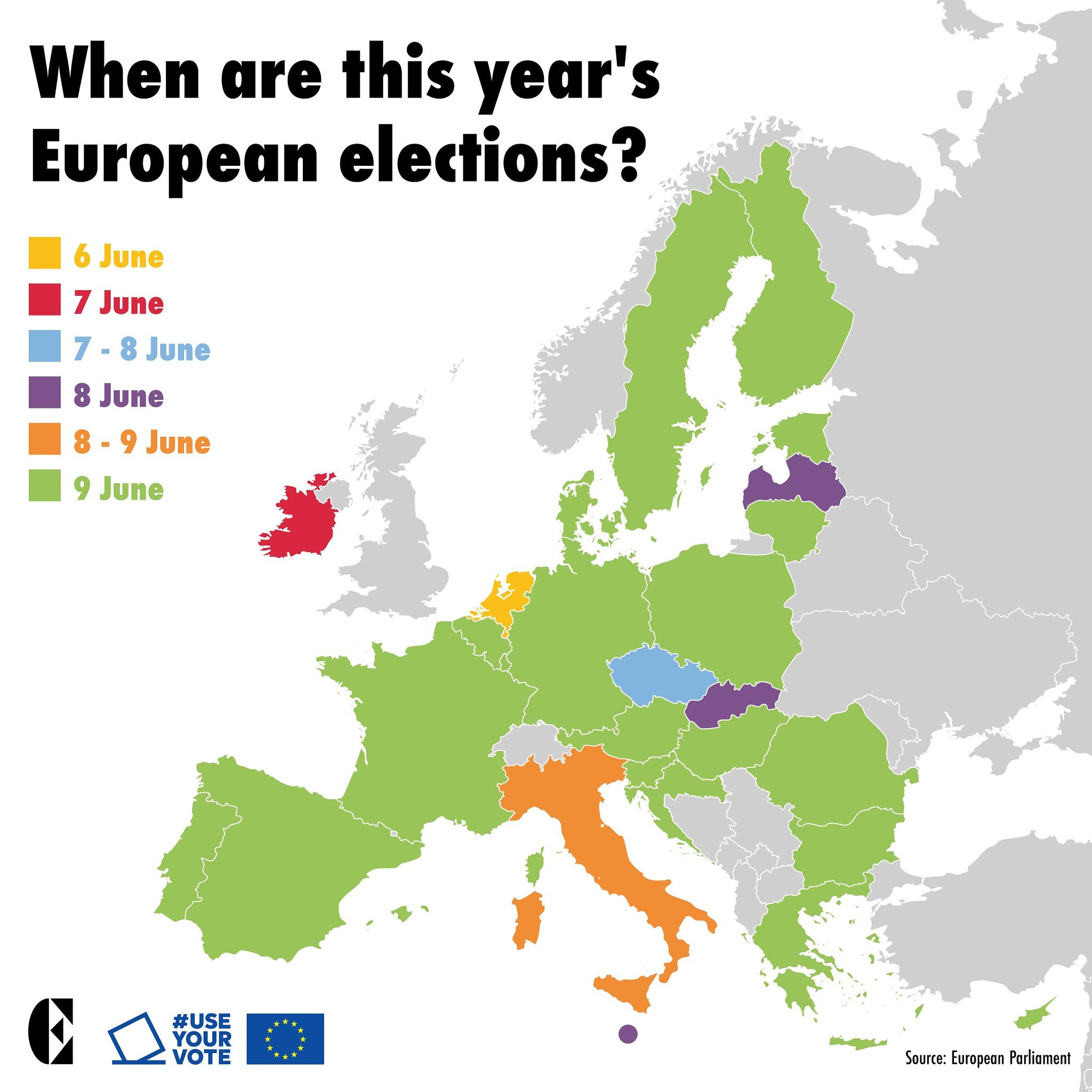 When are this year's European elections?