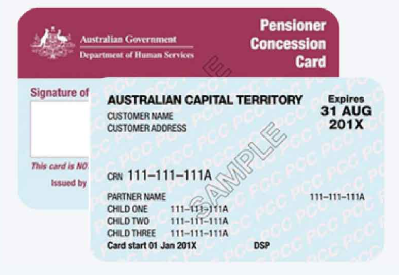 Pension Card