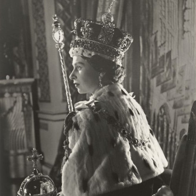 Coronation portrait of Queen Elizabeth II by Cecil Beaton