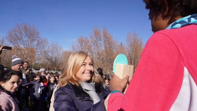 Cerca de 800 alumnos de Primaria participan en el tradicional Cross de Navidad del distrito de Centro