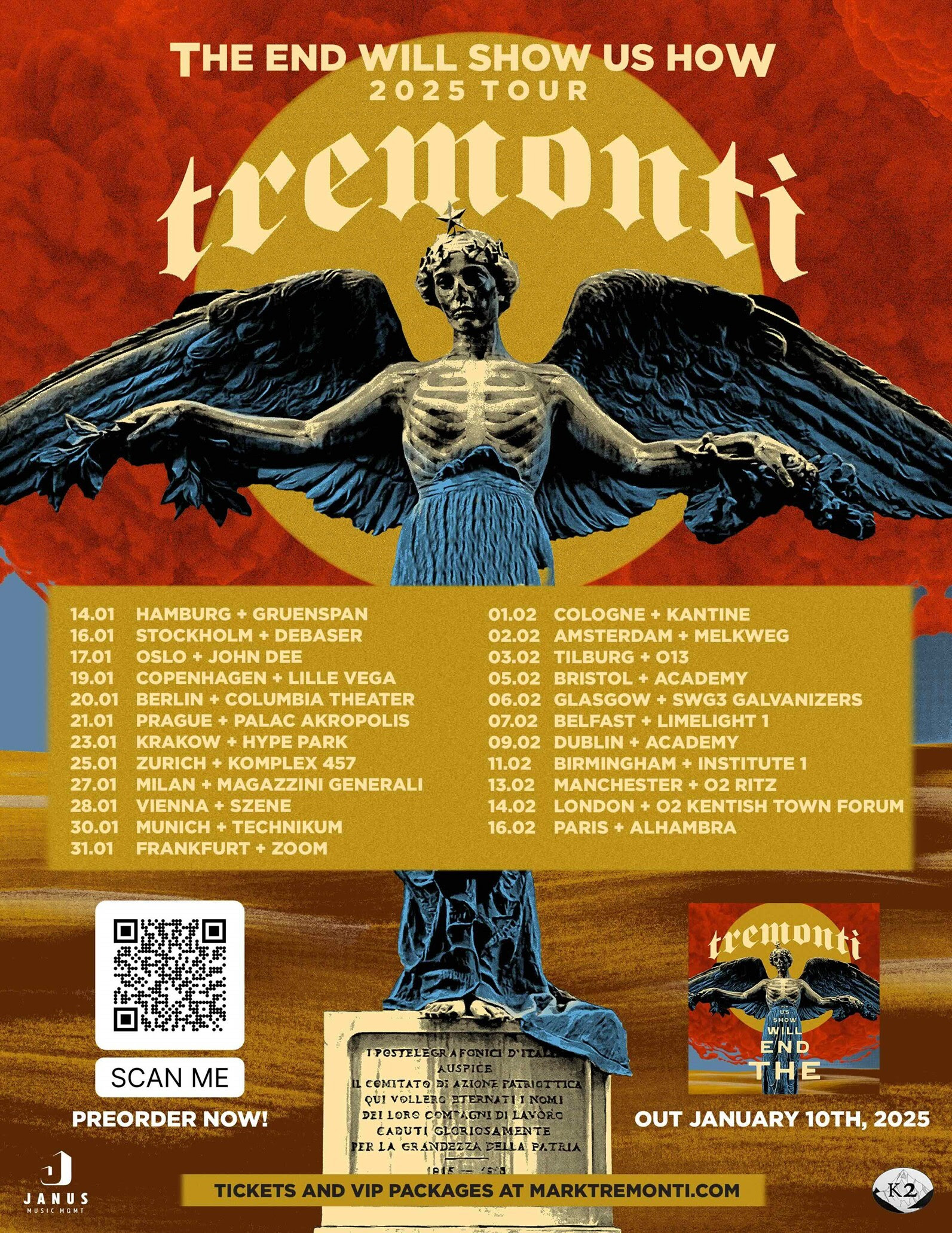 TREMONTI - Dritte Single vom kommdenden Album