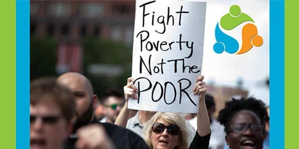 Fight poverty not the poor - Matthew 25