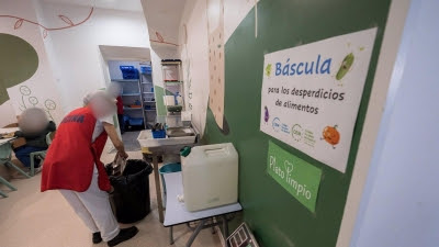 Las Rozas.- El Ayuntamiento pone en marcha un proyecto que usa la IA para reducir el desperdicio alimentario en colegios