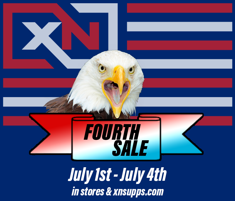 XN Supplements & Smoothies Fourth Sale