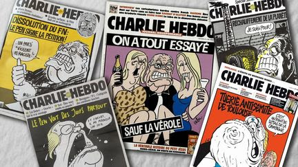 Mort de Jean-Marie Le Pen : le fondateur du Front national vu en dix dessins de 'Charlie Hebdo'