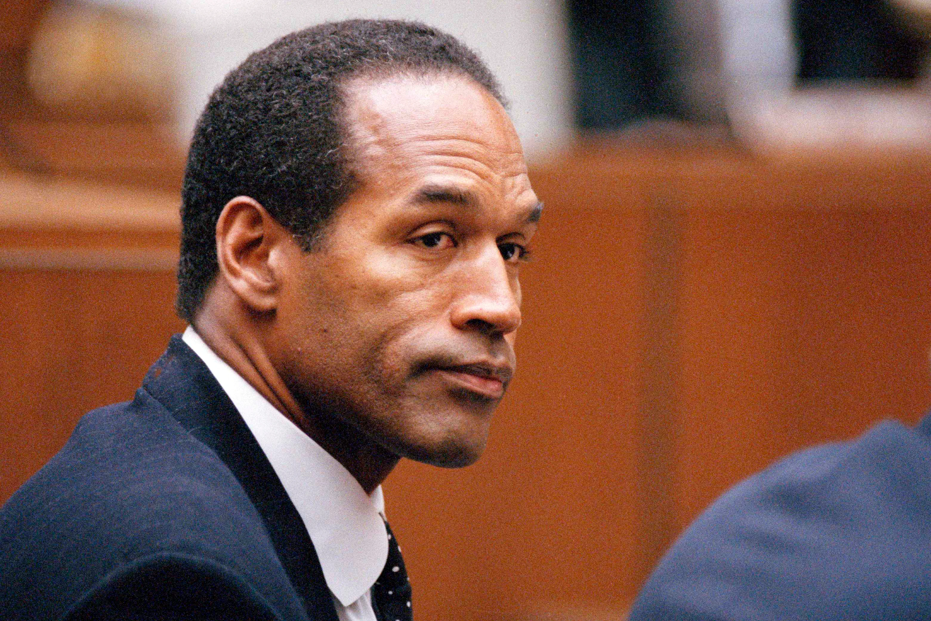 O.J. Simpson sits at his arraignment in Superior Court in Los Angeles in 1994.