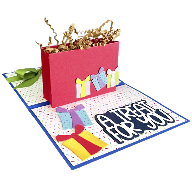 Image of A2 Gift Bag Card Insert Die Set