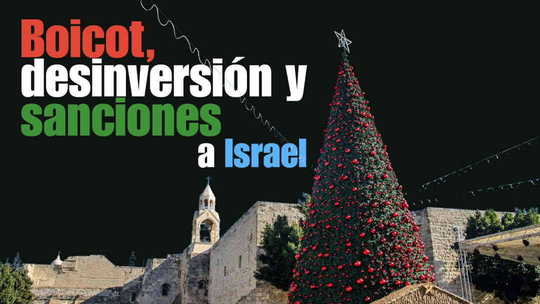 Estas fiestas, boicot comercial para frenar la masacre de Gaza