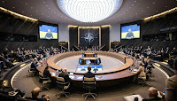 View of the room during the NATO-Ukraine Council