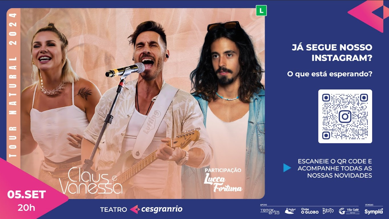 Programação de setembro no Teatro Cesgranrio