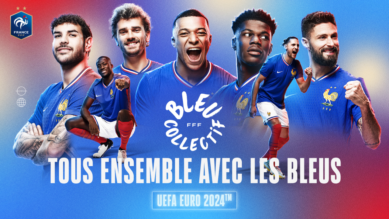 Tous ensemble avec les Bleus UEFA Euro 2024TM