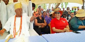 CSR: WISTA Nigeria Donates Boat To Osoroko Fishing Community