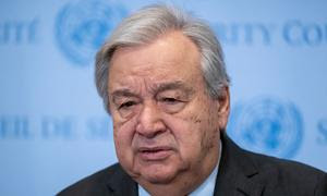 El Secretario General de la ONU,  António Guterres. (Archivo)