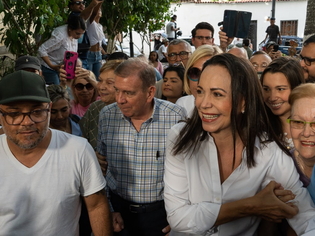 Edmundo González Urrutia y María Corina Machado