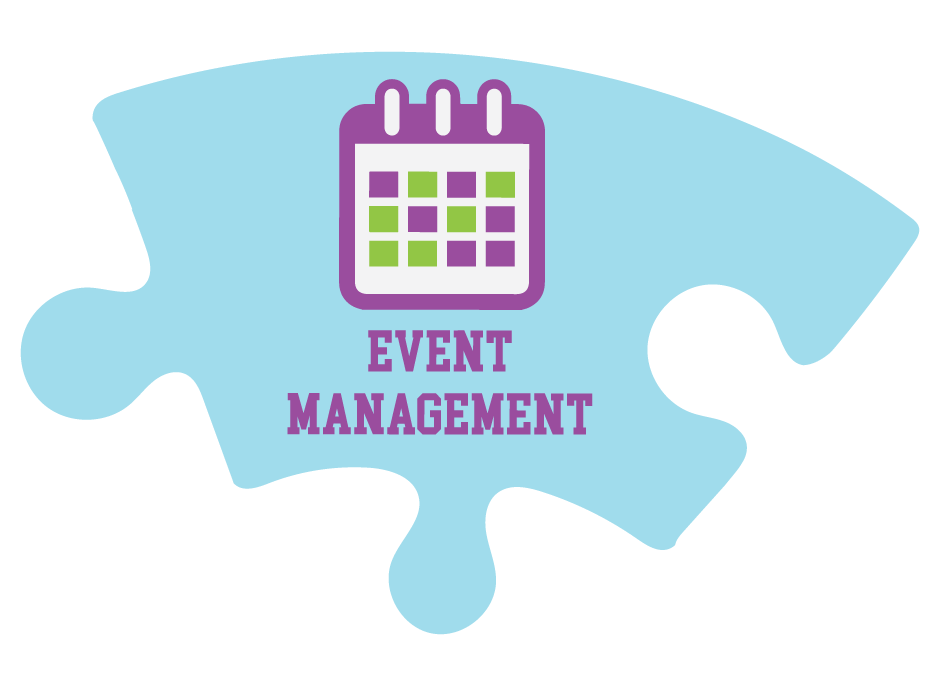 Event management puzzle piece