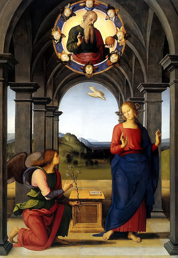 Annunciation - Pietro Perugino