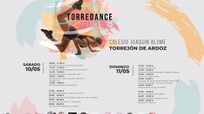 Torrejón.- El colegio Joaquín Blume acoge una nueva edición del Festival Torredance con 18 grupos locales de baile