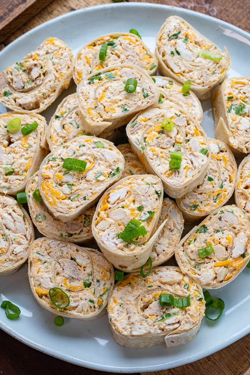 Chicken Taco Tortilla Roll Ups