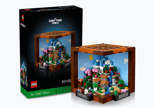 Check out the latest LEGO sets at Smith12 LEGO Minecraft 21265 Adult Craft Table Set