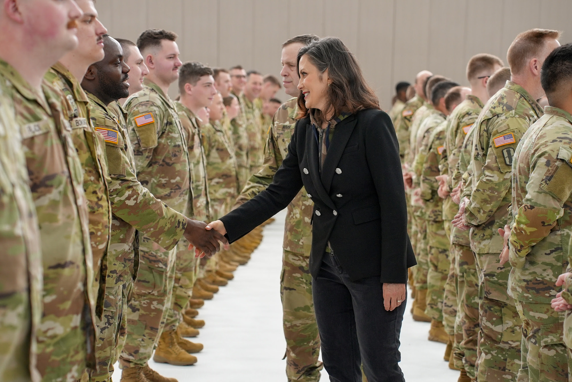 Gov. Whitmer at MING Deployment