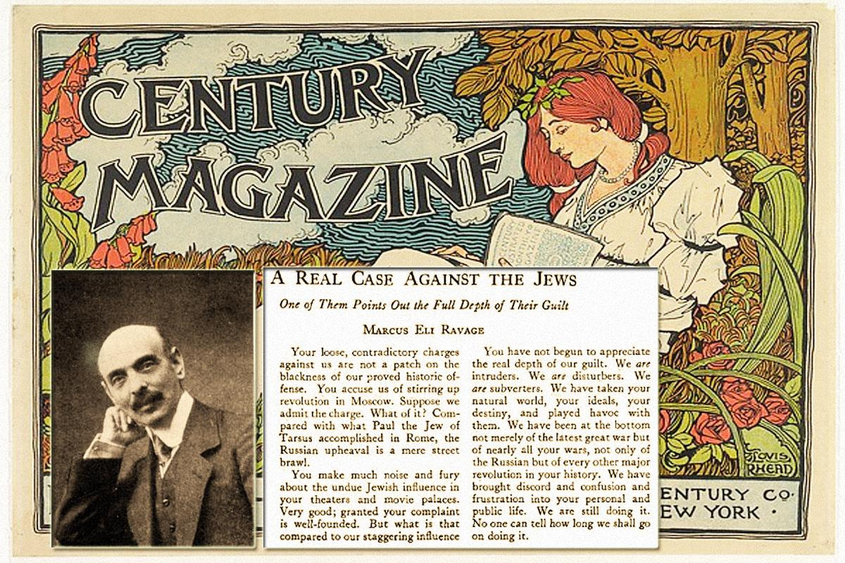 THE CENTURY MAGAZINE A Real Case Against the Jews