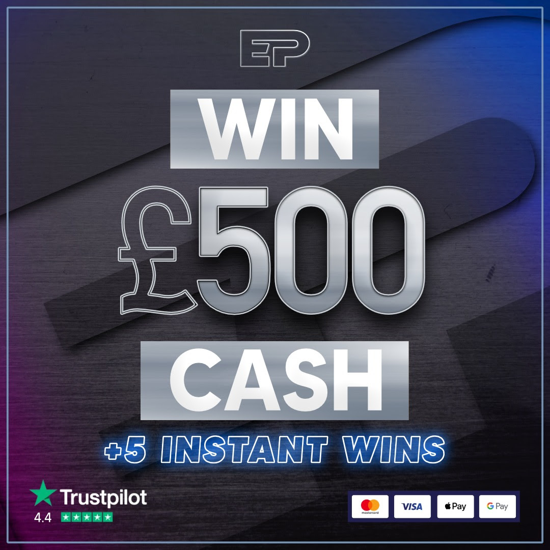 Image of WIN £500 CASH + 5 INSTANT WINS #10