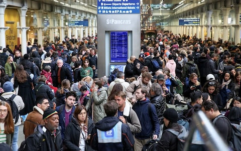 Christmas travel chaos: Getaways ruined with trains cancelled and Channel Tunnel shut