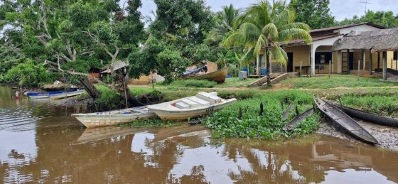 Comunidad warao sobrevive entre enfermedades y un río contaminado al sur de Maturín