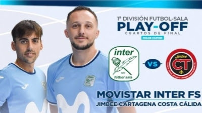 Torrejón.- El Movistar Inter comienza la fase final por el título de la liga de fútbol sala
