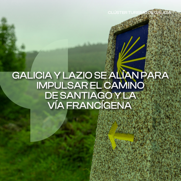 [:es]Galicia y Lazio se alían para impulsar el Camino de Santiago y la Vía Francígena a nivel internacionalGalicia e Lazio alíanse para impulsar o Camiño de Santiago e a Vía Francígena a nivel internacionalGalicia and Lazio join forces to promote the Camino de Santiago and the Via Francigena internationally