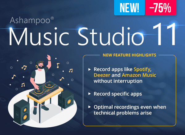 Ashampoo Music Studio 11 Discount Coupon Code