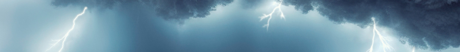 Decorative banner showing storm.