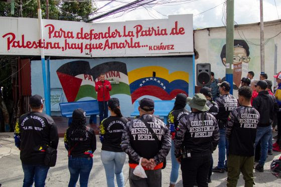 Una plaza en honor a Palestina es el nuevo tributo erigido en La Piedrita, el hogar de los colectivos