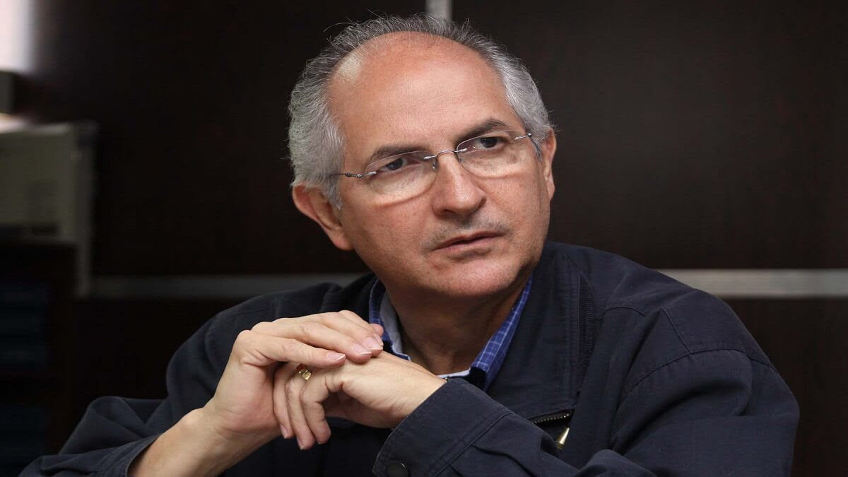 Antonio Ledezma, exalcalde Metropolitano de Caracas. Foto cortesía