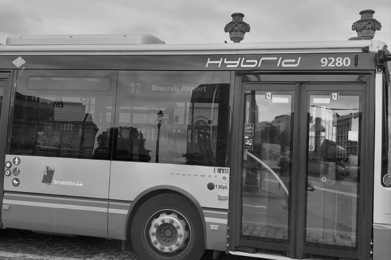 A bus from Express line 12.