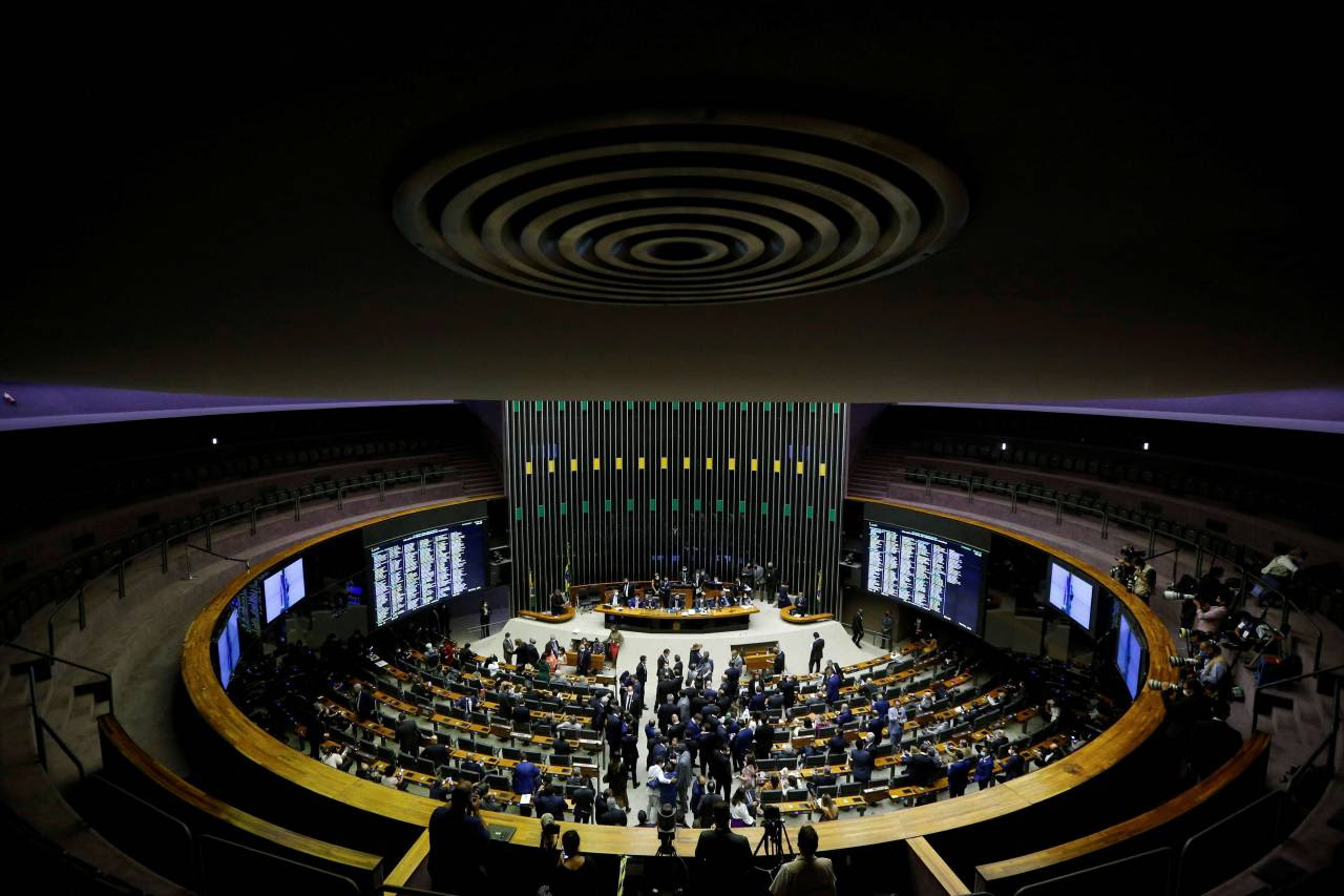 Plenário da Câmara dos Deputados, em Brasília (DF) (Foto: Reuters/Adriano Machado)