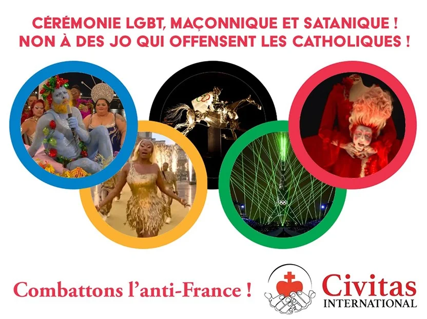 Cérémonie satanique des J. O.