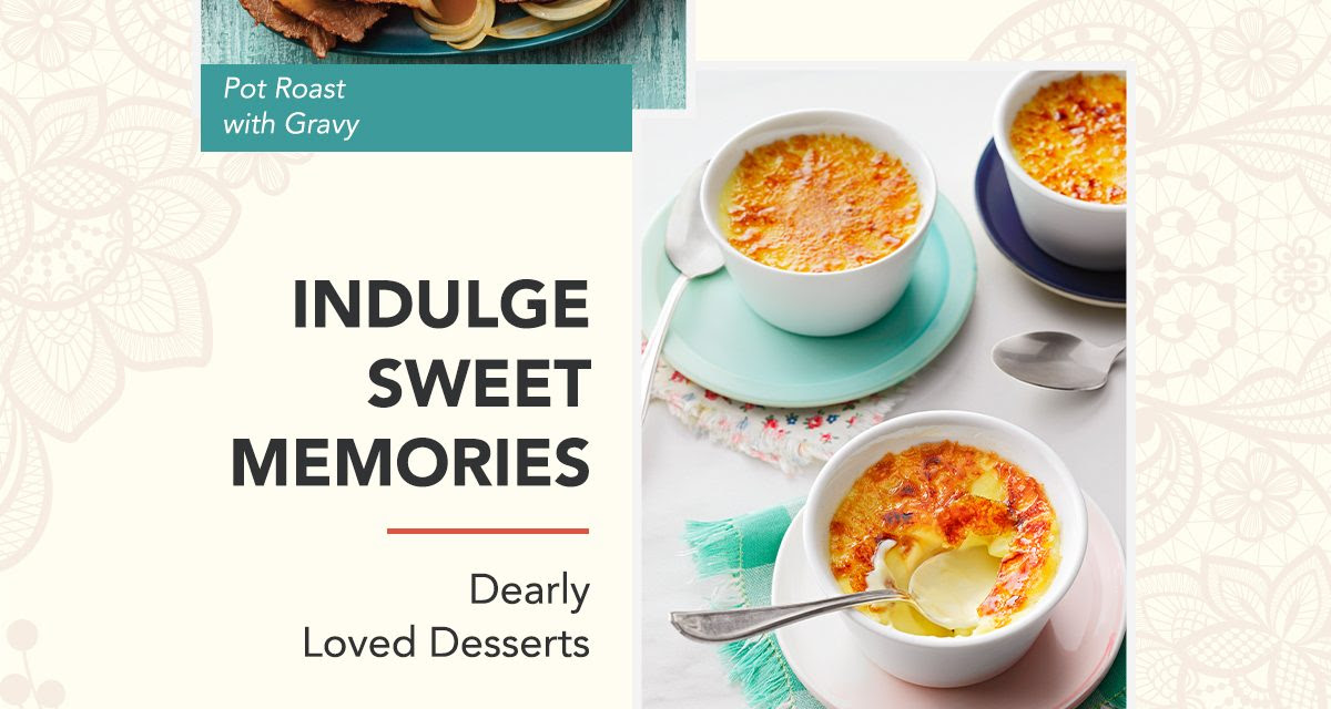 INDULGE SWEET MEMORIES - Dearly Loved Desserts