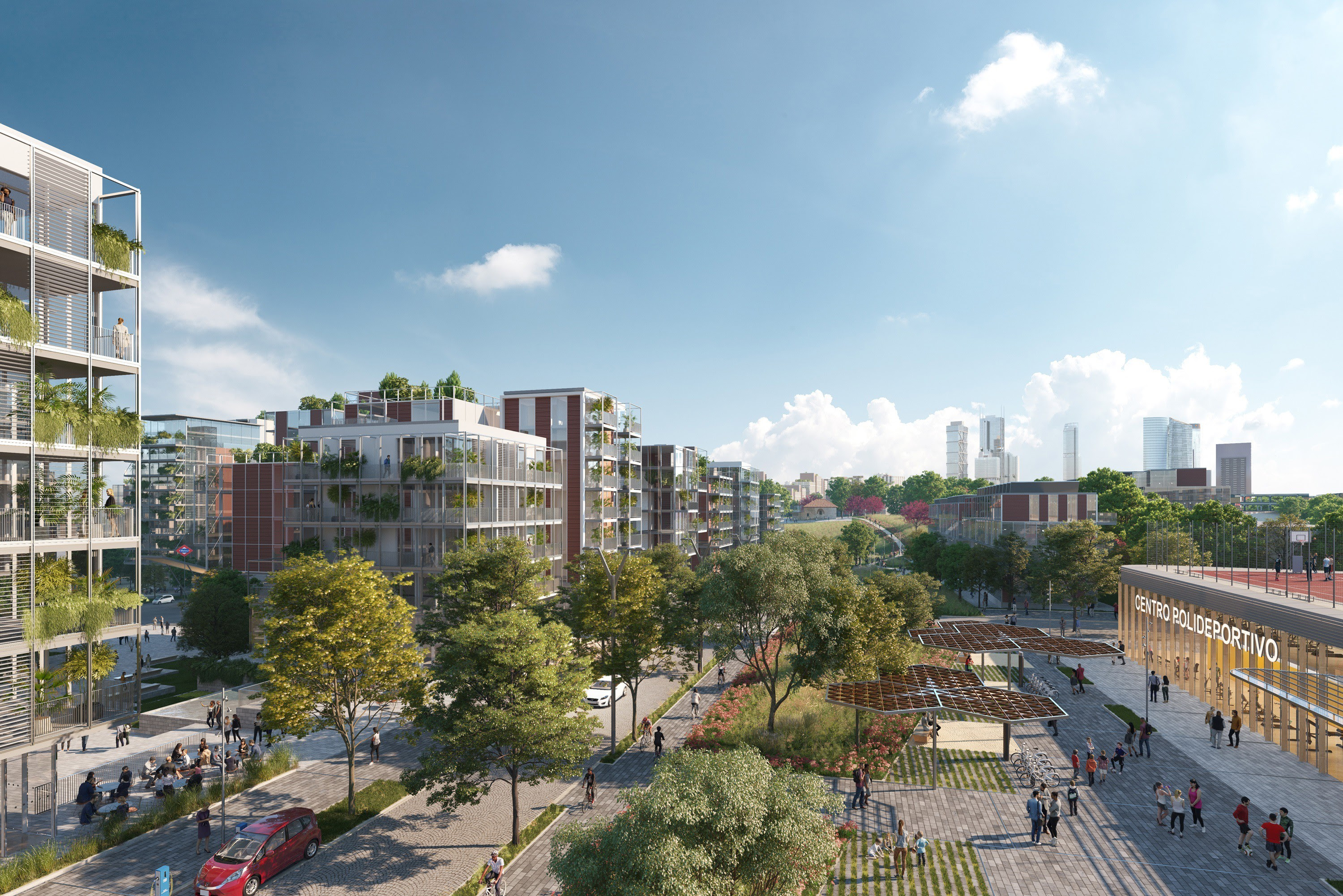 Madrid Nuevo Norte arranca la mayor de sus cuatro zonas urbanísticas, con más de 7.000 viviendas Madrid Nuevo Norte (zona Malmea-San Roque-Tres Olivos)