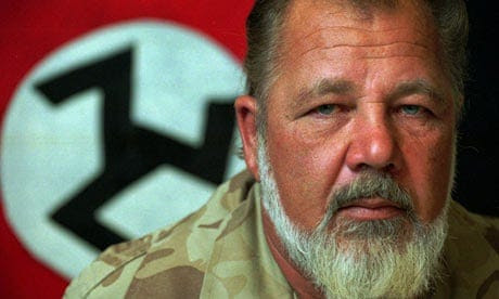 Eugene Terre'Blanche a Ventersdorp nel 1995