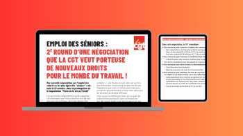 Emploi des seniors : 2e round d'une négociation que la CGT veut porteuse de nouveaux droits pour le monde du travail