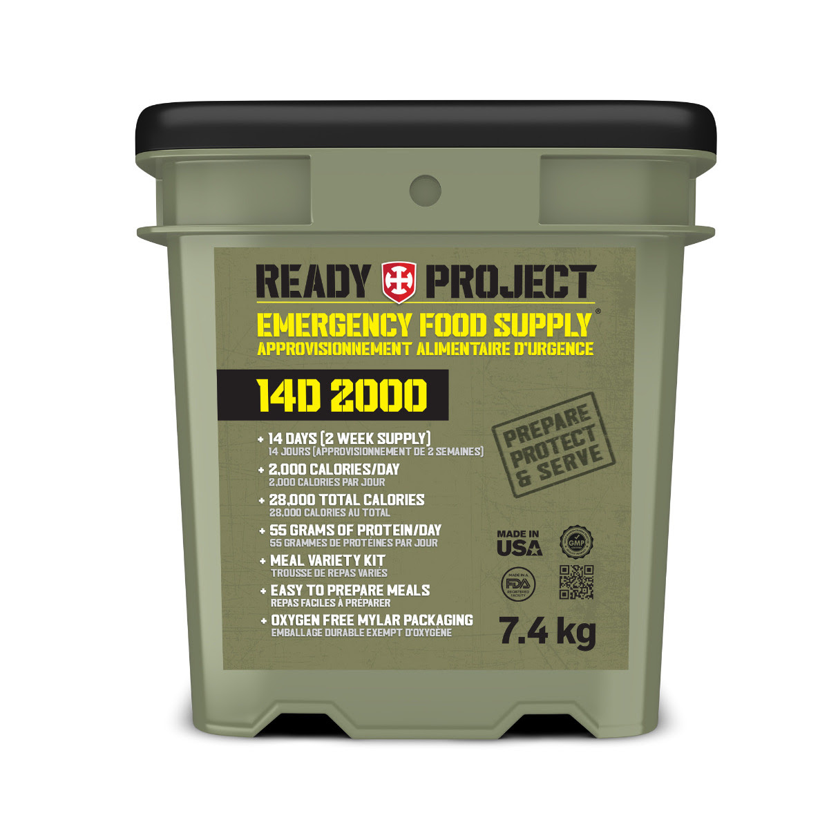 Image of Ready Project 14 Day Emergency Food Supply