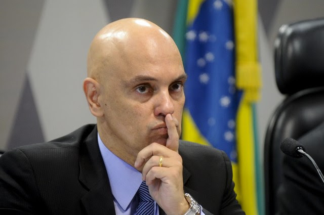 O ministro da Justiça licenciado, Alexandre de Moraes, indicado ao STF