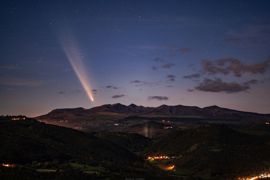 PHOTOS. La 'comète du siècle' dans le ciel d’Auvergne